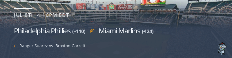 Philadelphia Phillies @ Miami Marlins - July 8, 2023