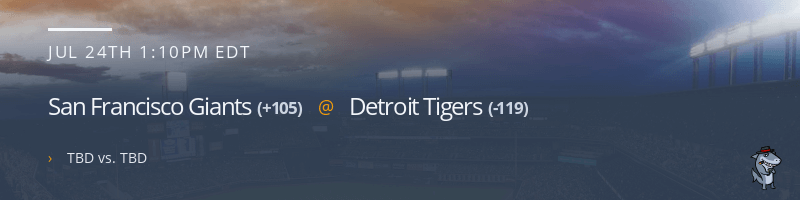 San Francisco Giants @ Detroit Tigers - July 24, 2023