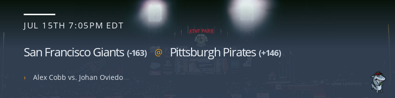 San Francisco Giants @ Pittsburgh Pirates - July 15, 2023