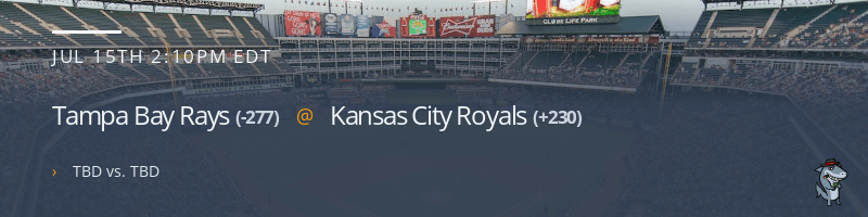 Tampa Bay Rays @ Kansas City Royals - July 15, 2023