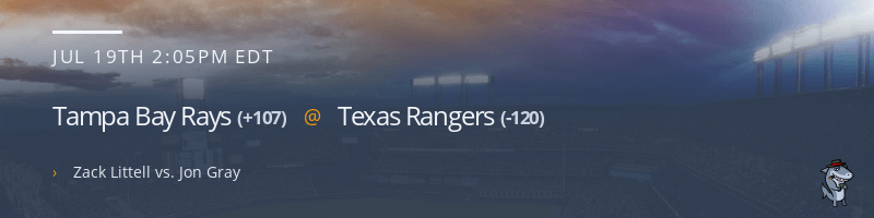 Tampa Bay Rays @ Texas Rangers - July 19, 2023