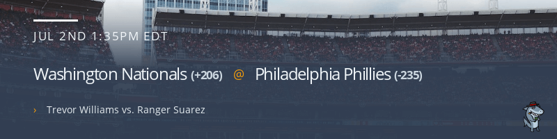 Washington Nationals @ Philadelphia Phillies - July 2, 2023