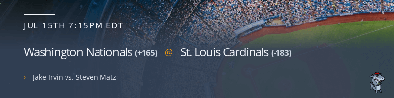 Washington Nationals @ St. Louis Cardinals - July 15, 2023