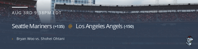 Seattle Mariners @ Los Angeles Angels - August 3, 2023
